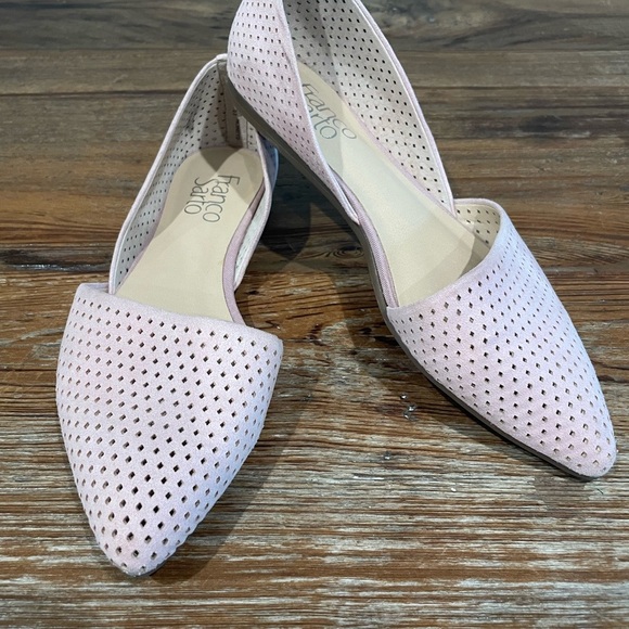 Franco Sarto Diagonal Pink‎ Flats Size 6 - Picture 10 of 10